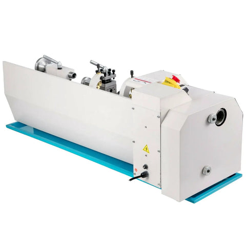 Knockout Benchtop Metal Lathe Machine With 1100W Brushless Motor And Variable Speed Up To 3000 RPM Featuring Digital Led Screen And Beefy 3 Jaw Chuck For Quick Shop Projects And Smooth Home Machining