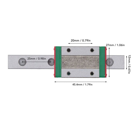 Heavy Duty Self Aligning Linear Rail Bearing Block Featuring Hella Smooth Glide Motion Slider Built Tough With Genuine Bearing Steel Perfect For 3D Printers CNC And Robotics Automation Dead Quiet