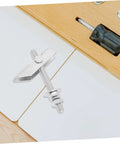 12 Pack Steel Toggle Bolts And Wing Nut Drywall Anchors Kit shown on wooden background with screwdriver