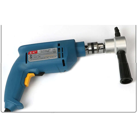 Double Head Sheet Metal Nibbler With LED Illumination Metal Cutter Drill Attachment