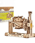 160 Piece Wooden Interlocking Puzzle Kit With Laser Cut Sustainably Sourced Plywood Real Wood Scent Easy Sanding Or Wax Finish Clear Manual Built For Brain Teasers And Creative Hands On Fun. wooden puzzle kit and box