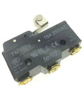 Heavy Duty Built To Last Short Hinge Roller Lever Momentary Micro Limit Switch 250V AC 15A Industrial Grade Easy Install Durable Construction Compact 2 Inch Body For Machinery Equipment And Home Workshop Projects, black body