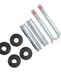 Premium Front Brake Caliper Slider Pins Guide Kit With Metal And Rubber Bushings For Suzuki Jimny 1998 To 2023, Fits Left And Right DIY Auto Repair Fix, 78mm 8mm