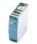 Rock Solid 12 Volt DIN Rail Power Supply 120W 10A Industrial AC DC For Semiconductor Equipment Wide Input Low Voltage Supply Built For The Job Rugged Metal Case, white metal unit