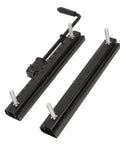 Adjustable Seat Slider Track Kit With 240mm Cold Rolled Steel Rail 100mm Travel Range Right Side Manual Glide for DIY Racing Seats