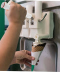 Soft Serve Ice Cream Machine Lever Replacement Part For Dispenser Portable Handle With Accurate Fit Ice Cream Maker Valve Stem Replacement Grip For Home Or Shop Use Easy Install installed on machine