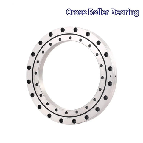 Top Tier Cross Roller Rotary Turntable Bearing For Cnc Machine Tools And Industrial Joints, silver finish, precision design, close-up view