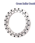Heavy Duty Cross Roller Bearing 180X255X25 4Mm Precision Rotary Joint For Cnc Machinery Turntable Plates Super Rad Industrial Gear Drive at an angle.