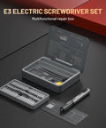 95 In 1 Precision Electric Screwdriver Kit With 86 Magnetic Bits And Visual Screen, 0.4Nm Torque For Stubborn Screws, case open