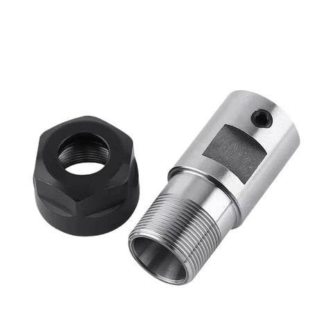 Heavy Duty Cnc Extension Rod For Milling Boring And Grinding Tasks features precision ground shafts, metallic threading, and robust black nut.