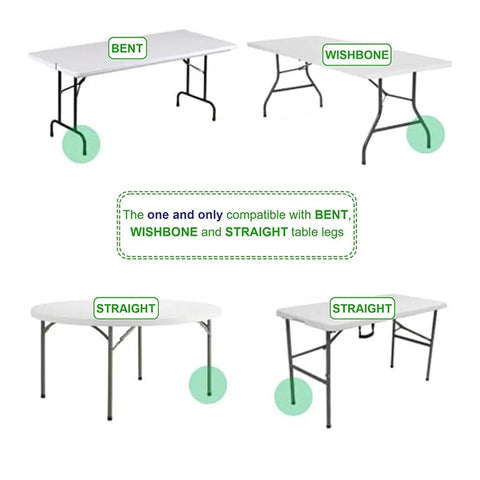 Heavy Duty Carbon Steel Furniture Legs With Casters 4 Pack Table Leg Extenders Riser For Cabinets Sofas Beds Desks Coffee Tables Easy Installation Height Adjustable 27cm with bent wishbone and straight leg compatibility