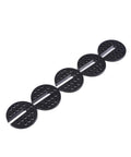 Five Pack Table Inserts For 12 And 14 Inch Band Saws And Scroll Saws With A 2.75 Inch Hole And 0.2 Inch Thick, metal throat plates