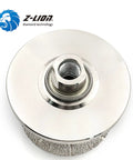 2 Inch Full Bullnose Router Bit Profiler Wheel Coarse Diamond Vacuum Brazed For Granite Marble Countertops Edges With 5/8-11 Thread