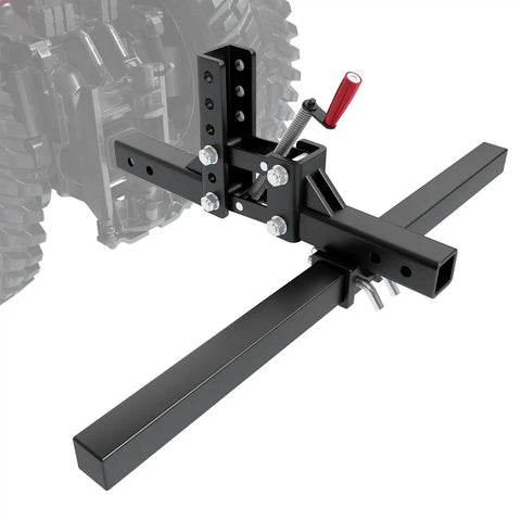 Manual Heavy Duty Implement Lift For ATV UTV With 2 Inch Receiver And 1 Point Attachments Pro System Quick Attach Accessories