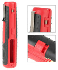 Heavy Duty Wire Strippers For Coaxial Cables And Electrical Wiring Awg 10-20 with ergonomic grip and spring-loaded action.