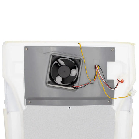 Fresh Food Refrigerator Evaporator Cover Assembly Replacement With Motor And Thermistor for Model Specific Bottom Mount Refrigerators