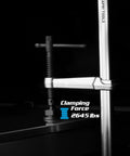 Beefy 20-Inch Heavy Duty All Steel F-Style Bar Clamp With 5-1/2 Inch Throat and 2645 Lb Clamping Force on table