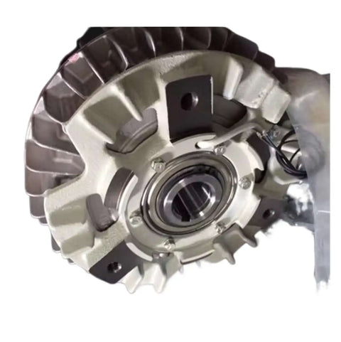 Heavy Duty Magnetic Powder Clutch And Electromagnetic Brake ZKB40XN for industrial machinery, close-up view