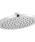 Studio S 8 Inch Rain Showerhead 2.5 Gpm Polished Chrome With Brass Construction Easy Clean Nozzles Pressure Compensating Flow Control