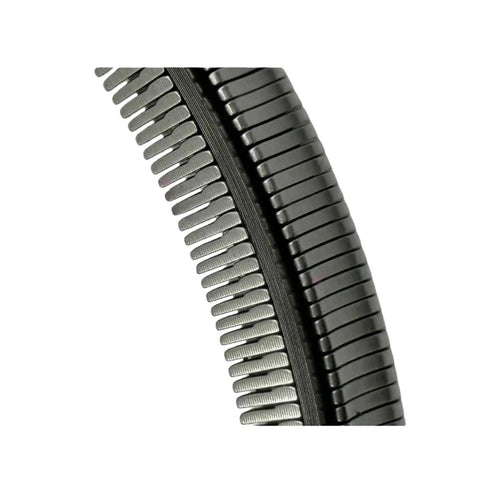 Honda Fit Civic CVT Transmission Chain Belt 901087 GK5 5T0 M3WC Replacement, close-up of steel grooves