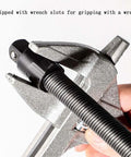 1/2 Inch Flexible Shaft Extension Tool For Auto Repair in wrench, highlighting flexible reach with torque socket.