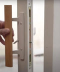 Multi-Point Mortise Lock With Face Plate For Sliding Patio Glass Doors 11-3/4 Inches, Durable Alloy Steel Construction