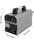 Stainless Steel Weld Cleaning Machine 110V 1000W Brush Type Bead Processor in silver color with dimensions