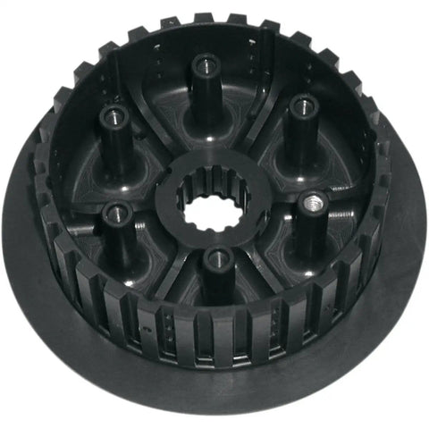 Heavy Duty T6 Billet Aluminum Inner Clutch Hub Badass Retrofit For 2002 To 2024 Yamaha Yz85 Dirt Bike, black, sturdy construction.