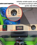 Control panel of Heavy Duty Electric Stair Climbing Hand Truck With 850W Brushless Motor And 200Kg Load Capacity showing speed regulation and power display.