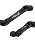 Upgrade Your Rig With These Tight Adjustable Front Rear Driveshafts For Axial SCX30 RC Crawlers, CNC metal, includes front and rear shafts.