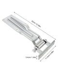 Built Tough Heavy Duty Vehicle Door Hinge For Utility And Semi Trailers With Anti Corrosion Finish Keeps Cold Storage Temperature Stable And Is Ideal For Freezers, Refrigerated Vehicles, And Garage Door Replacements, 32cm