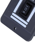 Close-up of switch on 12V To 60V 40A DC Motor Speed Controller With PWM, Forward And Reverse CW CCW Reversible Switch, Durable Marine Grade