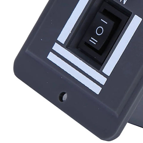 Close-up of switch on 12V To 60V 40A DC Motor Speed Controller With PWM, Forward And Reverse CW CCW Reversible Switch, Durable Marine Grade