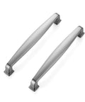 Solid Five Inch Cabinet Handles Fifty Pack In Brushed Nickel And Satin Nickel Drawer Pulls For Kitchen Cabinets Hardware Built To Last