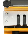 Close-up of 24 Inch Dovetail Jig Heavy Duty Woodworking Template Guide showing measurement and black knob detail.