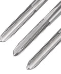 Badass 3 Piece M4 Metric Hand Tap Set For Dead Straight Threading And Smooth Metal Work Right Hand High Speed Steel Taper Plug