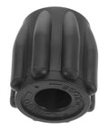 Black cap for Scuba Tank Valve Replacement For Diving Cylinder Valve Upgrade With Leakproof Seal, durable ribbed design