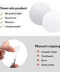 DIY Sublimation Aluminum Blanks Set 1 Inch Round Discs With Bezel Pendant Trays 200 Pieces showing no tailoring needed