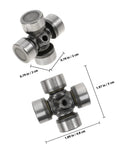 Super Tough Universal Joint For Rear Driveshaft U‑Joint Replacement Fits Atvs With Smooth Handling And Heavy Load Capacity Reliable Metal Shaft Coupling For Off Road Chassis, 2 cm steel joint