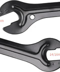 Thin Cone Wrench Set For Bikes 2 Pack Double Sided Hub Spanner 13 14 15 16mm Carbon Steel Heat Treated Close-up