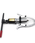 Heavy Duty 5 Ton 3 Jaw Hydraulic Gear Puller With 360 Degree Flexibility close-up view for wheel hubs and bearings repair