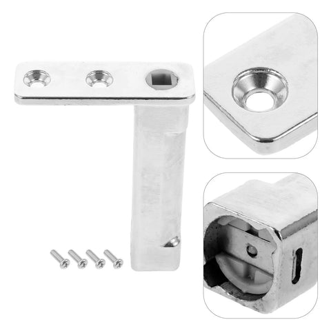 Beefed Up Refrigerator Door Hinge Replacement Kit for Freezer with Auto Close Spring Hinge Easy Install No Tools Needed Durable Fridge Door Hinge Fits Most Models Keeps Doors From Slamming, stainless steel hinge with screws