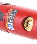 Red Air Die Grinder Tool 0.63 HP 27 000 RPM Quarter Inch Collet Straight Head Heavy Duty Pneumatic Grinder for auto detailing