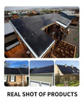 Rooftop setup with 445W Solar Panels Kit With 890W Total Output For Rooftop Off Grid Power, 12 24V Mono PERC Half Cut Bifacial Modules