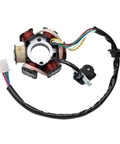 GY6 6 Coil 5 Wire AC Stator Magneto For 125cc 150cc ATVs Go Karts Scooters Mopeds UTVs And Dune Buggy Replacement Alternator