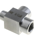 Stainless Steel Street Tee Pipe Fitting With 1/4NPT Male To Dual 1/4NPT Female Threads For Plumbing And DIY, 304 Grade