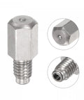 Brass Straight Grease Fitting M3 X 0.5mm Thread Hydraulic Lubrication Fittings Kit 10 Pack For Machines And Gearheads, hexagonal detail
