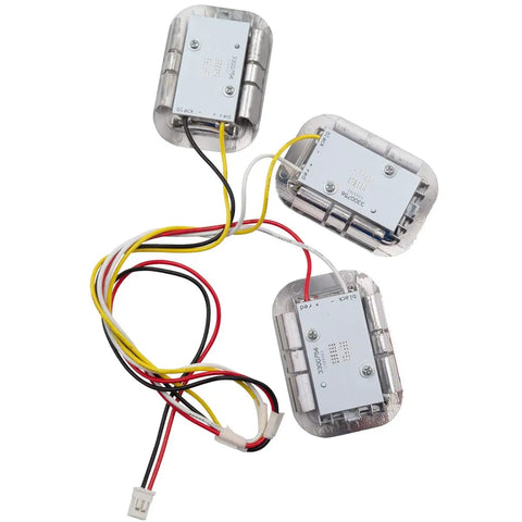Refrigerator LED Light Module Replacement For Specific Models W11205082 And W11683244 With Chrome Bezel, Wired In Series