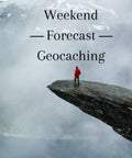 Weekend Forecast Geocaching Log Book For Treasure Hunters A Practical Outdoor Notebook shown on nature-inspired cover