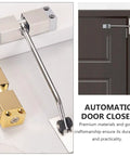 DIY Friendly Automatic Door Closer With Easy Install For Home Dorm And Mall Use Self Closing Door Controller In Durable Aluminum Alloy